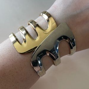 Gold & Silver Cage Bracelet